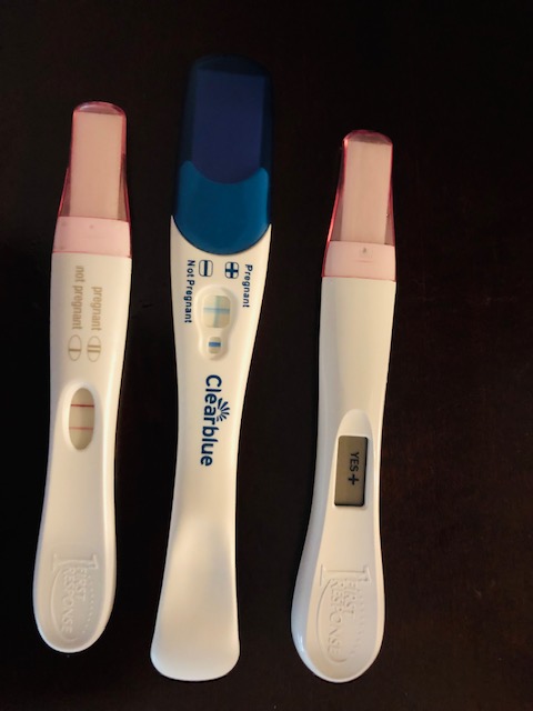 3 positive pregnancy test